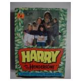 1987 box Topps Harry and the Hendersons cards,