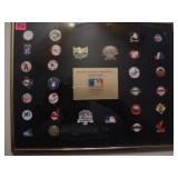 Set of 30 MLB baseball team pins