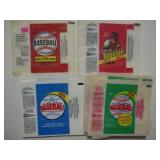 1976-86 O-Pee-Chee baseball card wrappers (171)