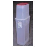 Cornerstone wrapping paper storage tote w/ lid