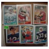 1988 set Topps football cards (1-396)