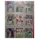 Complete set 1989 Topps Traded Football cards, 132