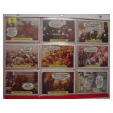 Complete set 1976 Hysterical History cards (66)