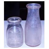 Vintage Robinson Dairy Chicago milk bottle -