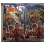 20 packs 1993 Topps The Flintstones Movie cards,