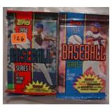 5 each 1994 Topps baseball Series 1-2 cards,
