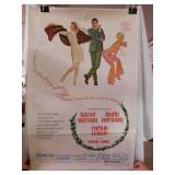 1969 Cactus Flower movie poster, Goldie Hawn