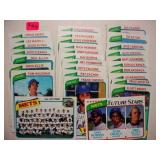 Cpl. team set 1980 Topps Mets (29 cards)