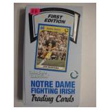 Box Notre Dame Irish cards, 36 packs Joe Montana