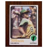 1973 Topps #255 Reggie Jackson Oakland A