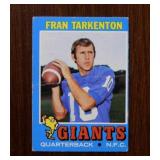 1971 Topps New York Giants Fran Tarkenton #120