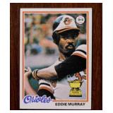 1978 Topps #36 Eddie Murray rookie baseball card