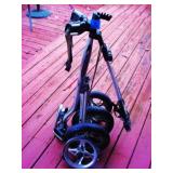 Bag Boy golf cart with pump, extra wheel