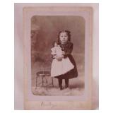 20 antique cabinet card children portraits and