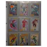 Complete set 1992 DC Comics cards (180)