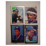 25 each baseball stars: Brett - Thomas - R. Alomar