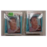 2 complete sets 1982 KMart baseball cards, 44/set