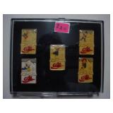 Set of 5 1988 Calgary Diet Coke Olympic pins
