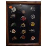 15 NFL football team helmet pins