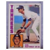 1984 Topps #8 Don Mattingly rookie baseball card
