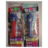 Two 2015 / 2016 PEZ Optimus Prime Transformers