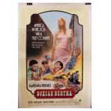 1972 Boxcar Bertha movie poster, David Carradine