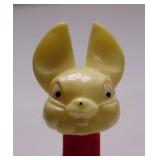 Vintage PEZ fat ear Easter Bunny Rabbit, no feet,