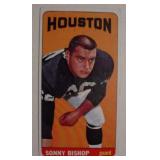 1965 Topps #68 Sonny Bishop short print football