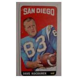 1965 Topps #163 Dave Kocourek short print football