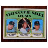 1972 Topps #79 Carlton Fisk rookie Boston Red Sox