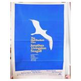 1973 Jonathan Livingston Seagull movie poster,