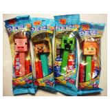 New release set of 4 Minecraft PEZ in pkg.