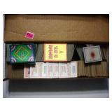 Box of 1991 Score / 1986 Sporflic inserts baseball