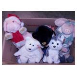 Ty Halo large Beanie Baby - 7 plush animals