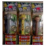 Set of 3 PEZ Pezimals: Elephant - Giraffe - Monkey