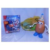 3 Mr. Potato Head toys w/ accessories