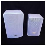 2 Optimus home speakers - Memorex stereo,