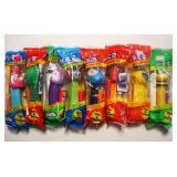 Vintage set of 9 PEZ Bugz