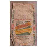 Vintage Dekalb winged ear of corn seed sack