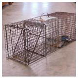 Havahart live animal trap, 10" x 32" x 12"