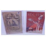 Antique Rowe Drug Paris Illinois recipe booklet -