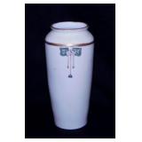Art Nouveau Silesia porcelain vase, 6" tall