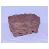 Longaberger hand woven small basket, missing