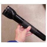 2 antique breast drills - Mag-Lite flashlight -