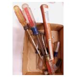 Craftsman: Hammer - 3 flathead screwdrivers -