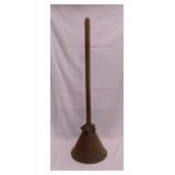 Antique metal & wood rapid washer