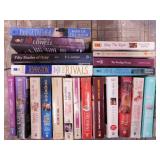 22 romance paperback novels books: