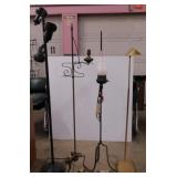 4 floor lamps