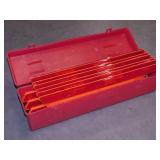 Triangle safety reflectors in case