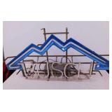 2 vintage neon beer signs for parts or repair: